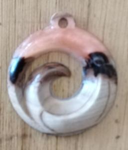 Maori koru pendant