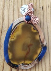 wood pendant